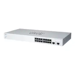 Cisco Business 220 Series CBS220-16P-2G - Commutateur - intelligent - 16 x 10 - 100 - 1000 (PoE+) ... (CBS220-16P-2G-EU)_1